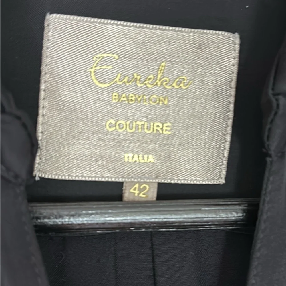 Black Satin Midi Dress Small - Picture 5 of 5